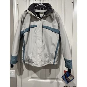 Roxy Women’s Run Lola Run-Ins Insulated Hooded Snowboard Ski Jacket Size XL